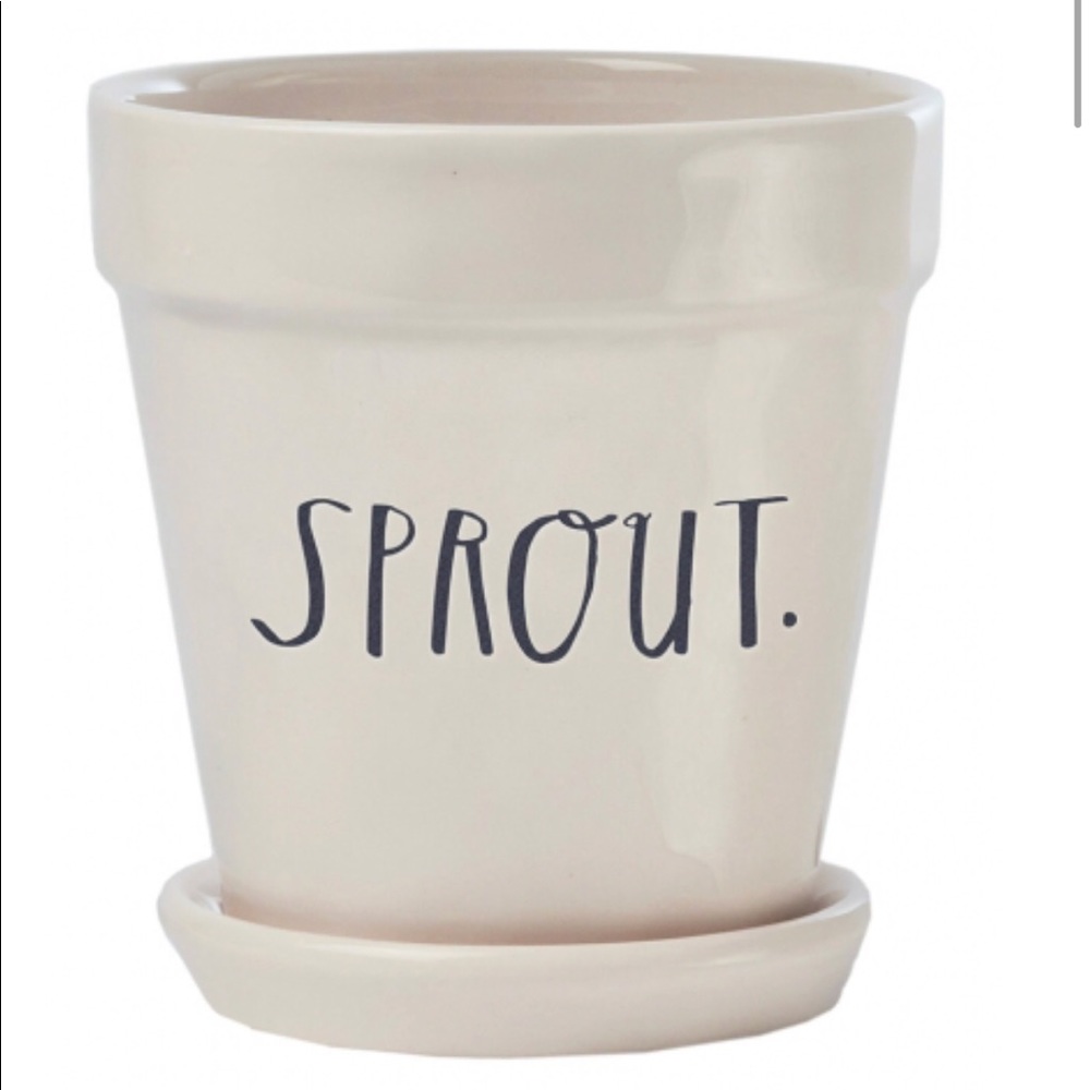 Rae Dunn large sprout planter